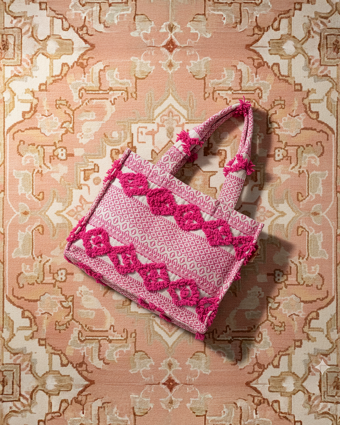 Stylish and functional canvas handbag designed in Vancouver Canada by The Serene Vogue Fashion — sustainable women's bag