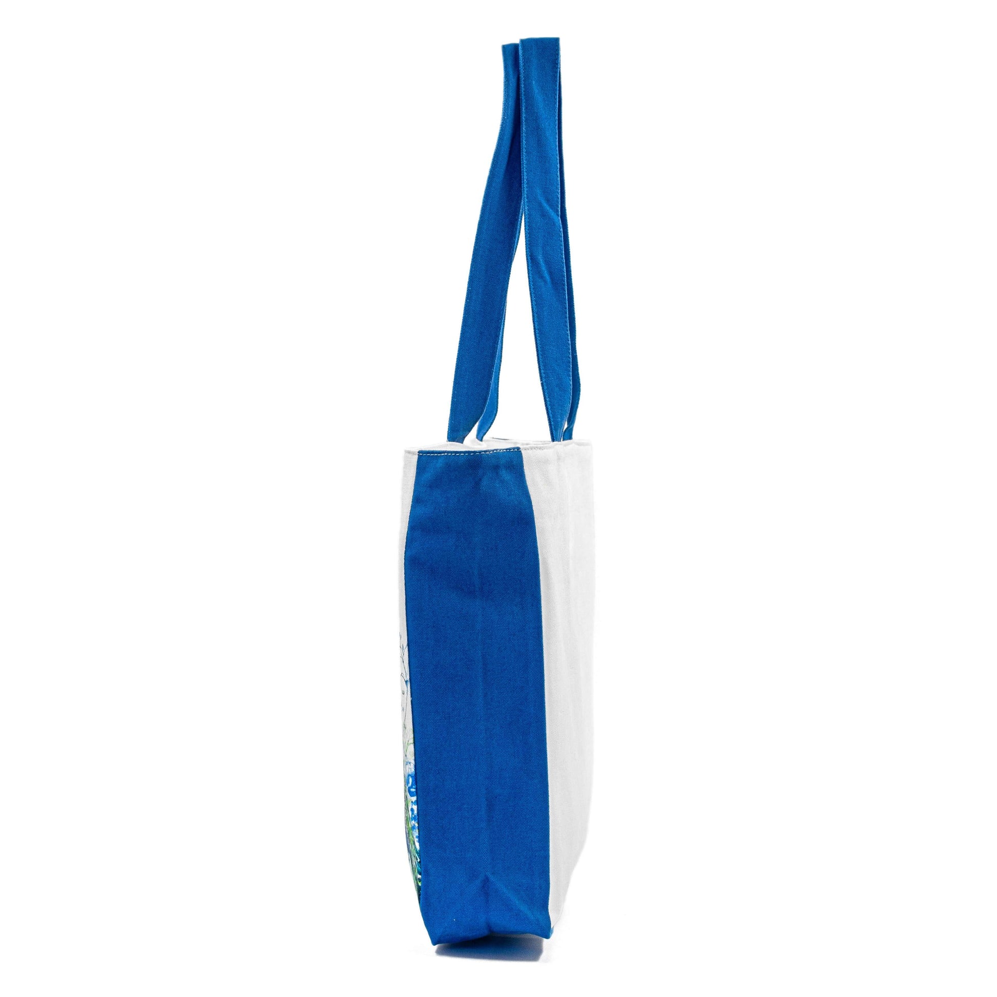 Peacock Panache Shoulder Bag with teal, gold, and emerald hand embroidery on premium canvas by Serene Vogue