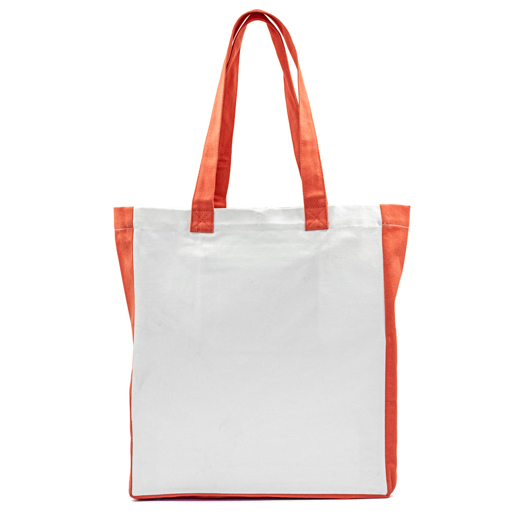 Kitty Tote Bag with girl and cat design – eco-friendly tote by Serene Vogue