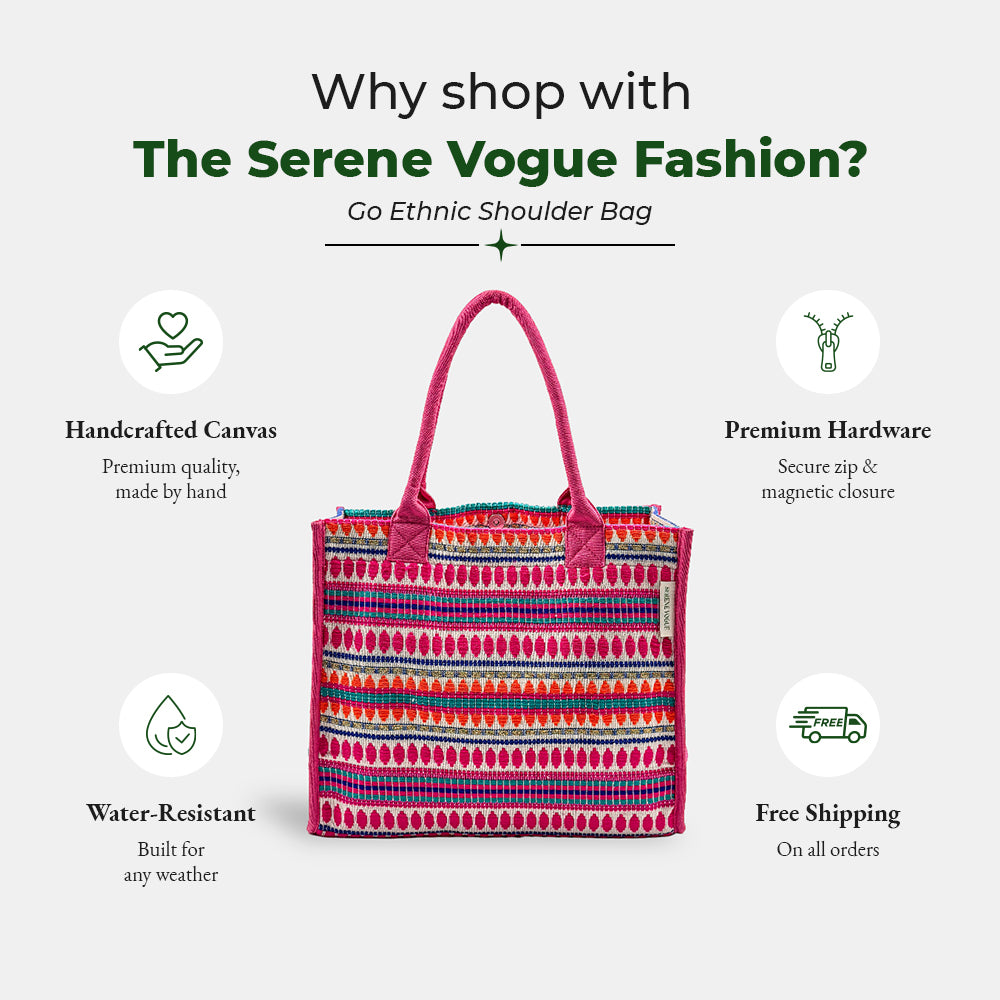 Go Ethnic Shoulder Bag