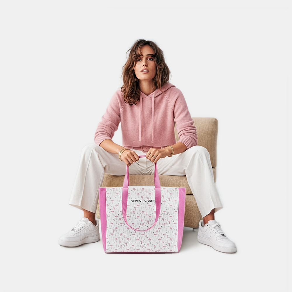 SV Pink Mood Medium Tote Bag