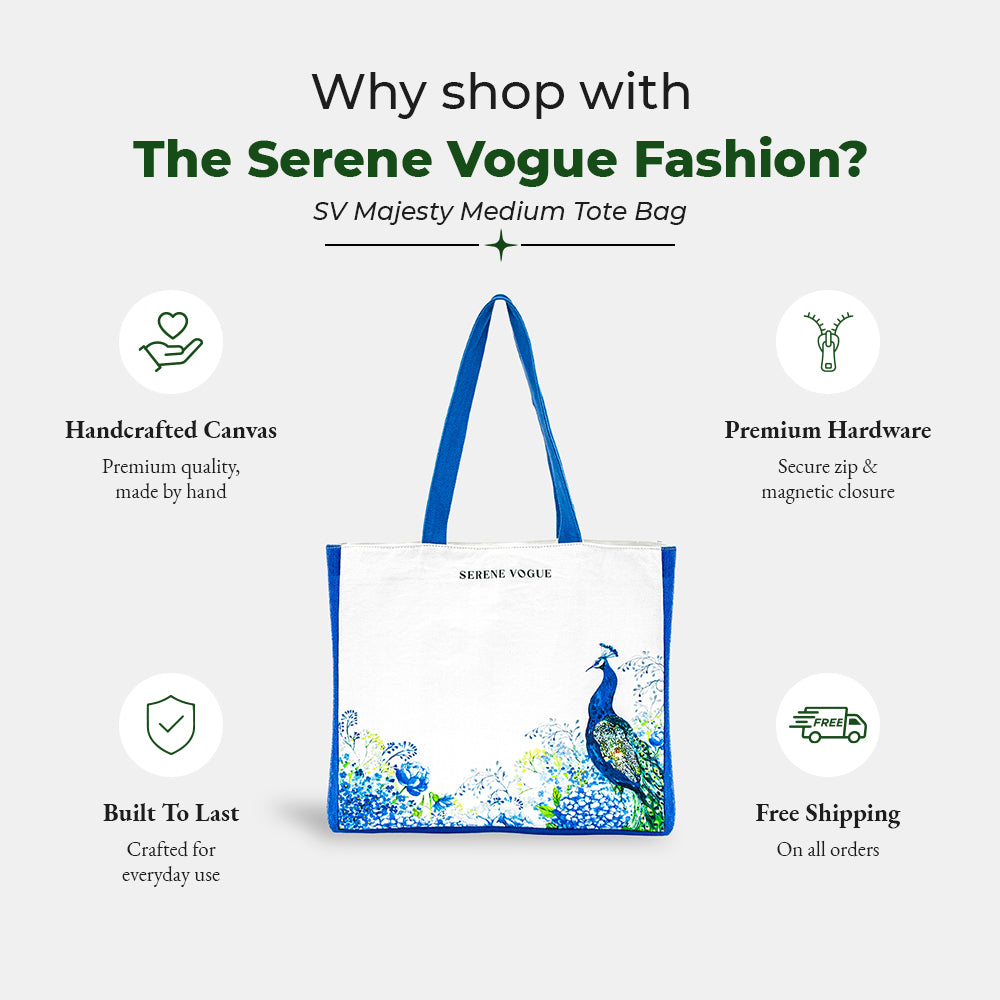 SV Majesty Medium Tote Bag