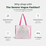 SV Pink Mood Medium Tote Bag