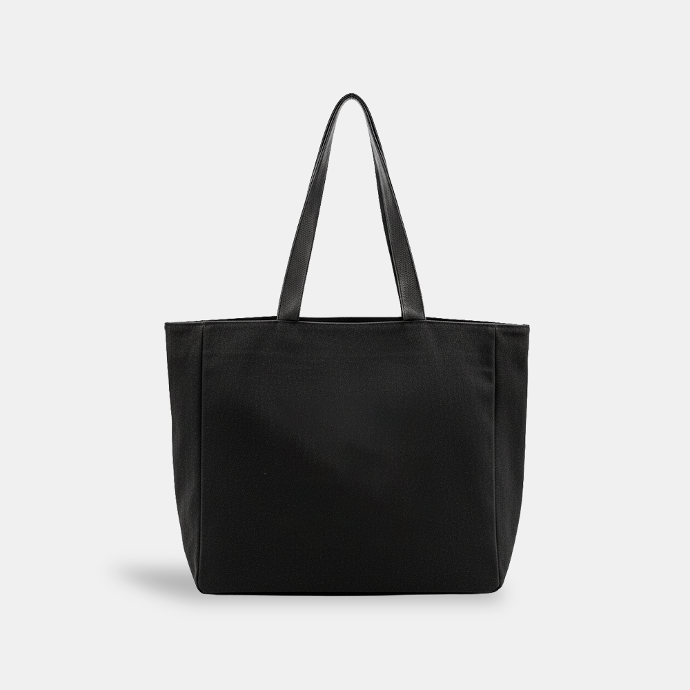 SV Signature Black Tote Bag