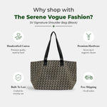 SV Signature Shoulder Bag (Black)