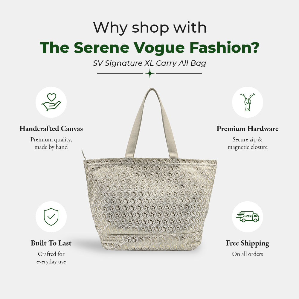 SV Signature XL Carry All Bag