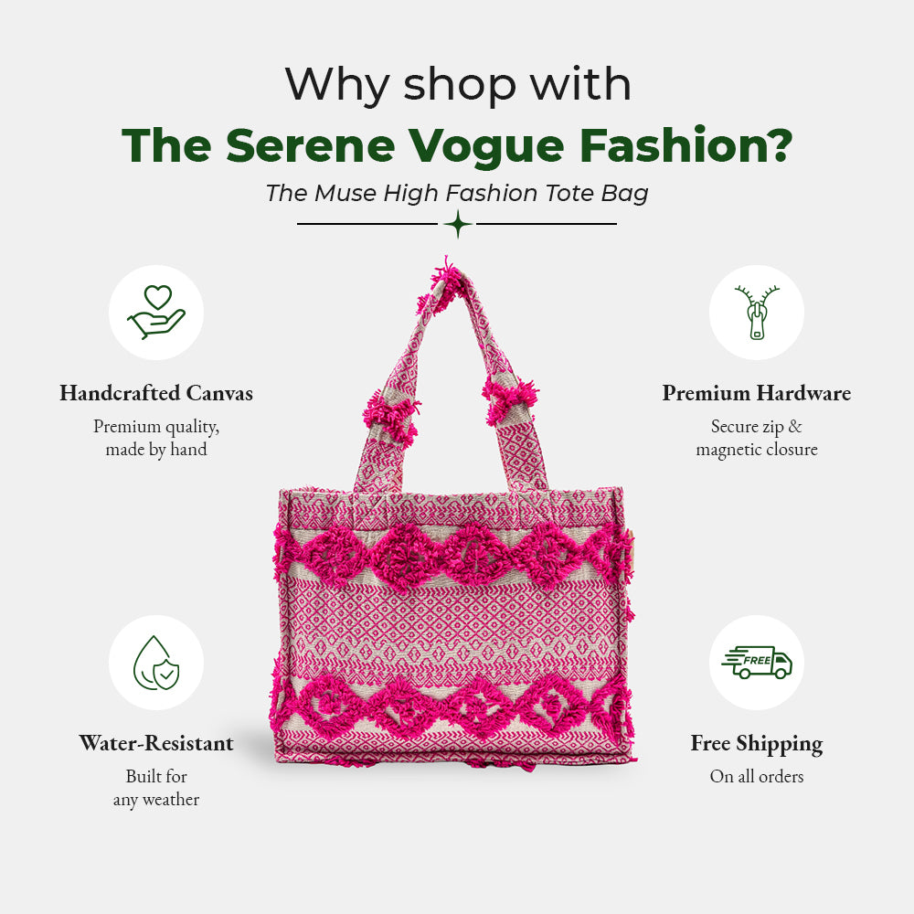 The Muse High Fashion Tote Bag
